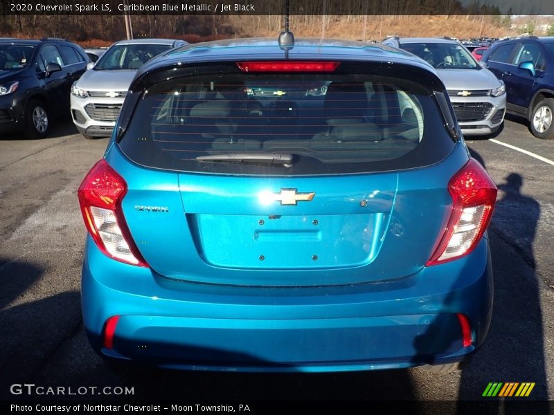 Caribbean Blue Metallic / Jet Black 2020 Chevrolet Spark LS