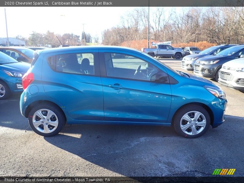 Caribbean Blue Metallic / Jet Black 2020 Chevrolet Spark LS