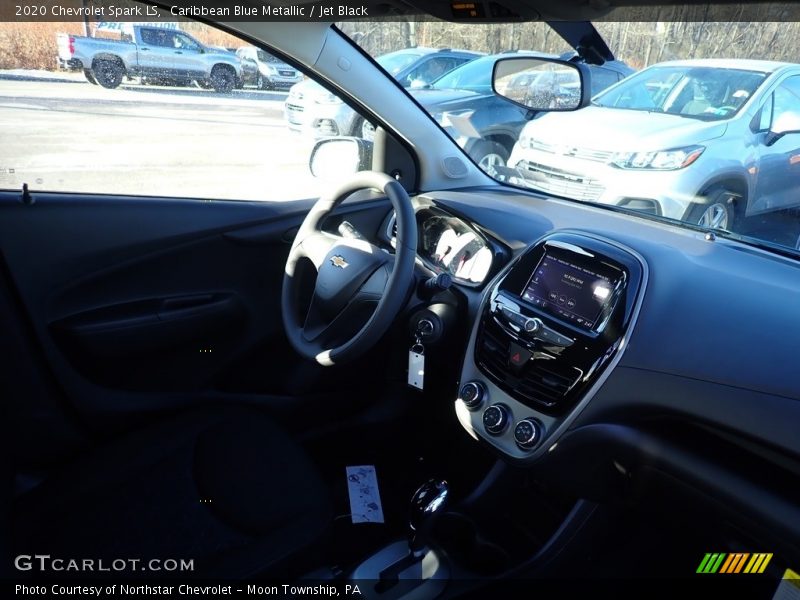 Caribbean Blue Metallic / Jet Black 2020 Chevrolet Spark LS