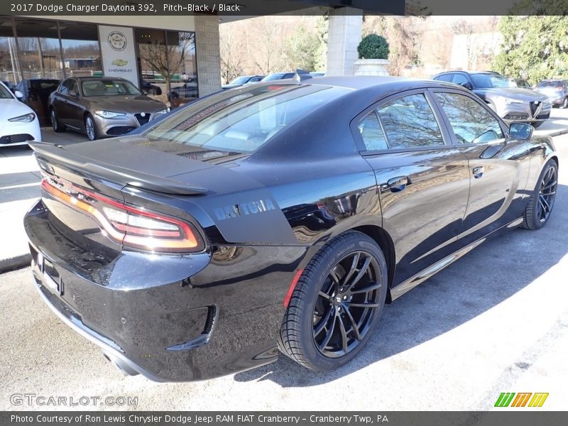 Pitch-Black / Black 2017 Dodge Charger Daytona 392
