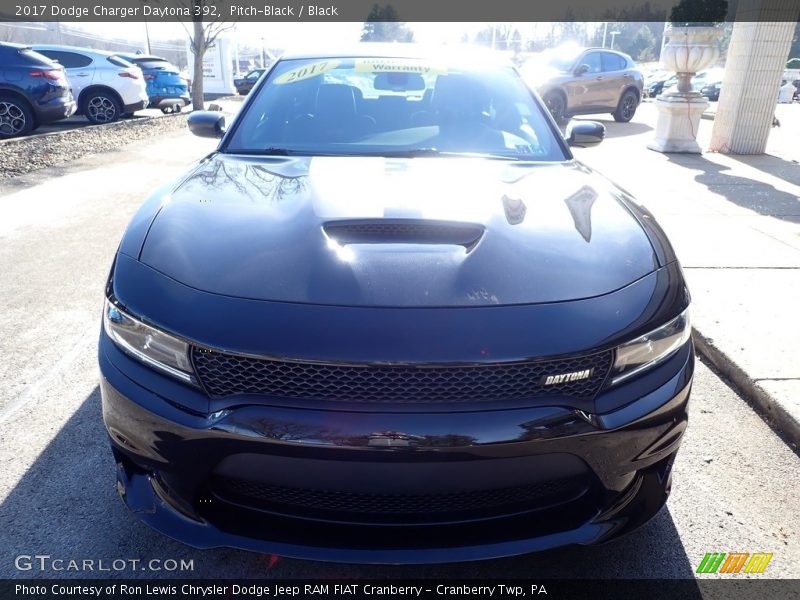 Pitch-Black / Black 2017 Dodge Charger Daytona 392