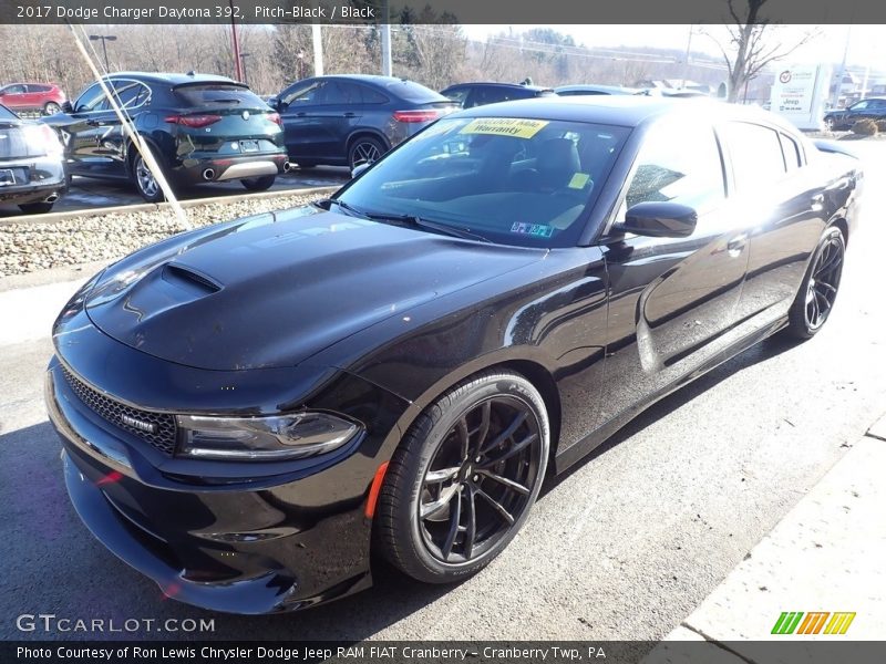 Pitch-Black / Black 2017 Dodge Charger Daytona 392