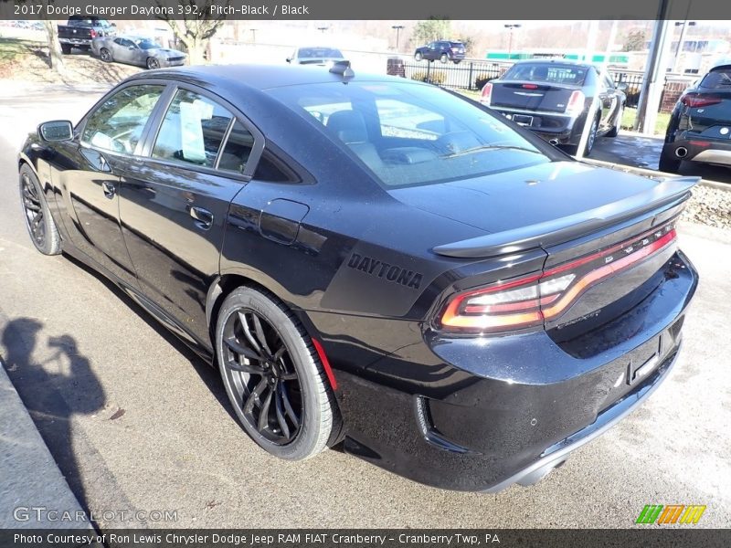 Pitch-Black / Black 2017 Dodge Charger Daytona 392