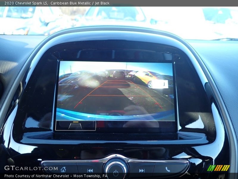 Caribbean Blue Metallic / Jet Black 2020 Chevrolet Spark LS