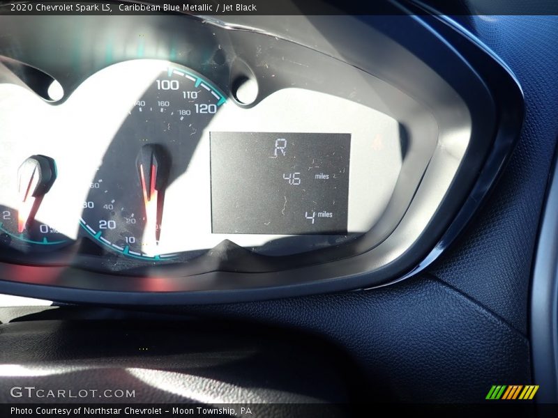 Caribbean Blue Metallic / Jet Black 2020 Chevrolet Spark LS