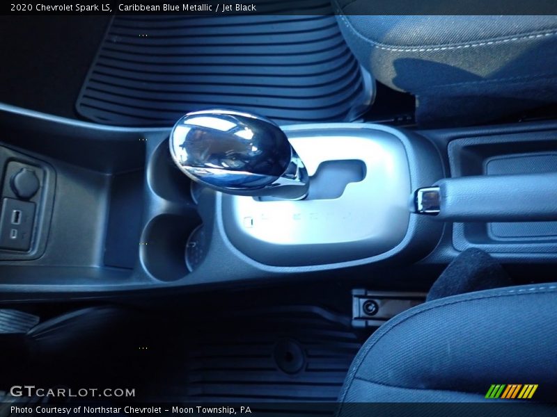 Caribbean Blue Metallic / Jet Black 2020 Chevrolet Spark LS