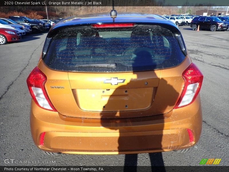 Orange Burst Metallic / Jet Black 2020 Chevrolet Spark LS