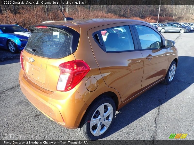 Orange Burst Metallic / Jet Black 2020 Chevrolet Spark LS