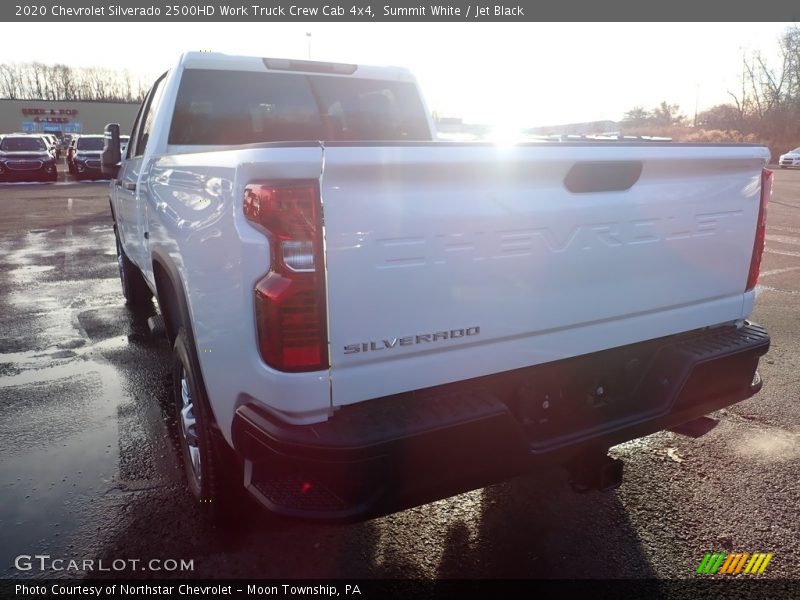 Summit White / Jet Black 2020 Chevrolet Silverado 2500HD Work Truck Crew Cab 4x4