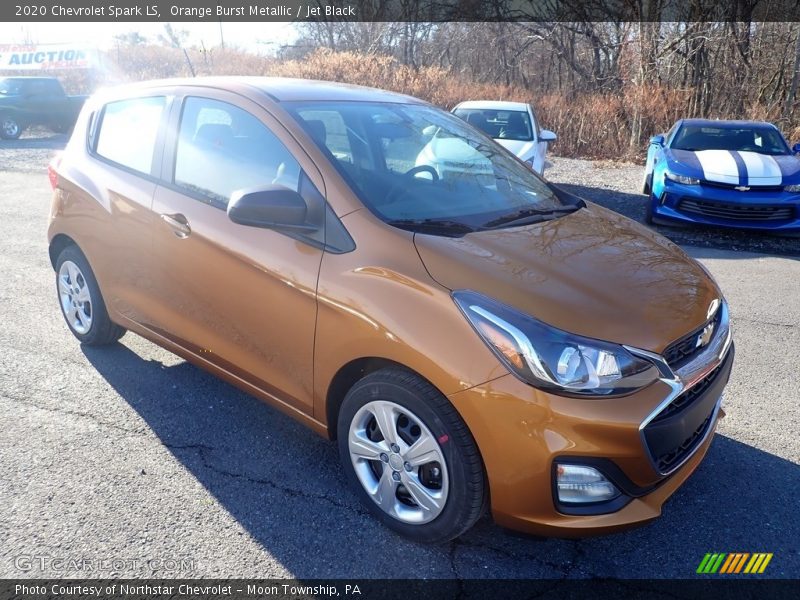 Orange Burst Metallic / Jet Black 2020 Chevrolet Spark LS