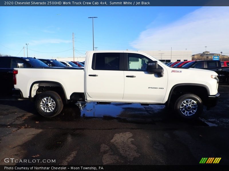 Summit White / Jet Black 2020 Chevrolet Silverado 2500HD Work Truck Crew Cab 4x4