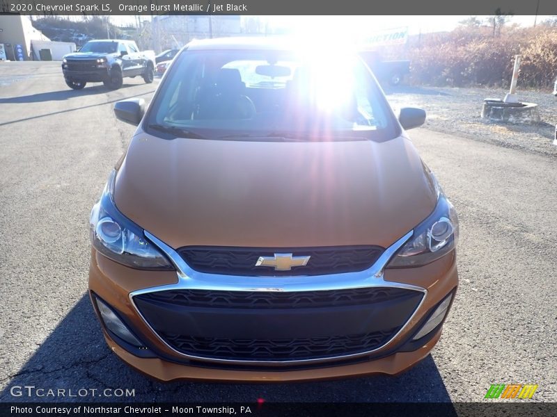 Orange Burst Metallic / Jet Black 2020 Chevrolet Spark LS