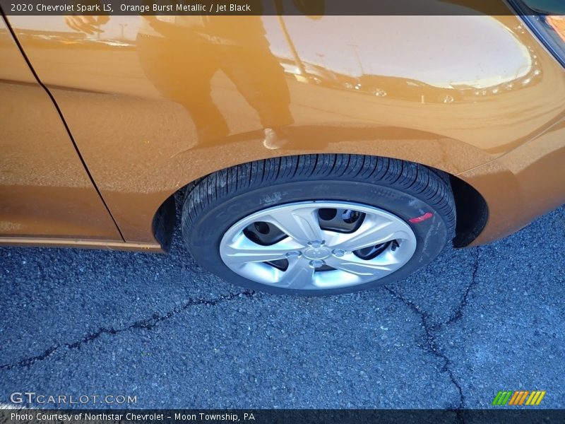 Orange Burst Metallic / Jet Black 2020 Chevrolet Spark LS