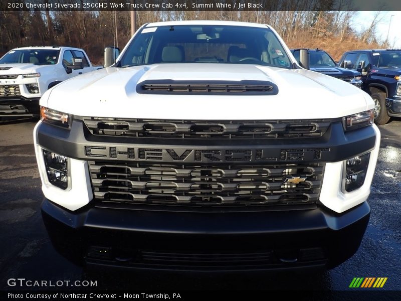 Summit White / Jet Black 2020 Chevrolet Silverado 2500HD Work Truck Crew Cab 4x4