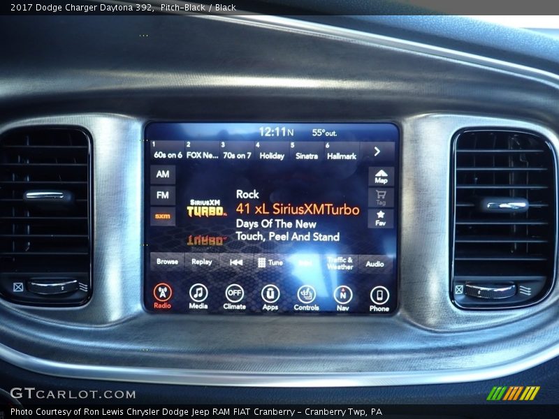 Pitch-Black / Black 2017 Dodge Charger Daytona 392