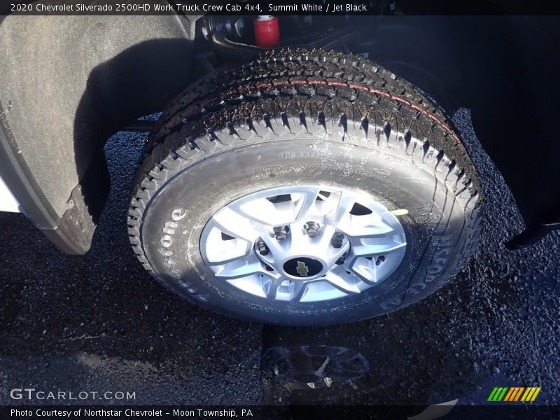 Summit White / Jet Black 2020 Chevrolet Silverado 2500HD Work Truck Crew Cab 4x4