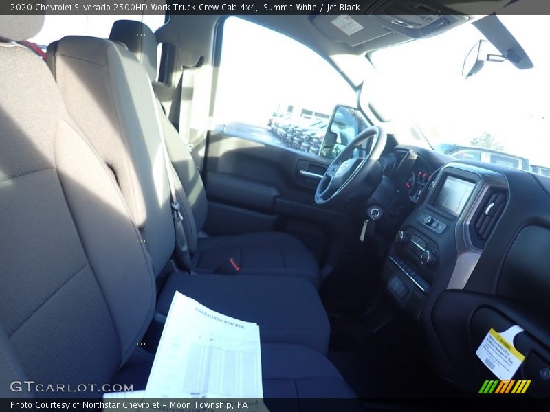 Summit White / Jet Black 2020 Chevrolet Silverado 2500HD Work Truck Crew Cab 4x4