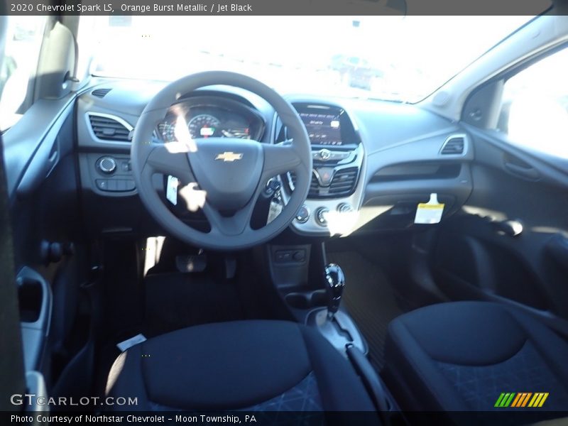 Orange Burst Metallic / Jet Black 2020 Chevrolet Spark LS