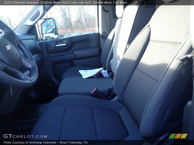 Summit White / Jet Black 2020 Chevrolet Silverado 2500HD Work Truck Crew Cab 4x4