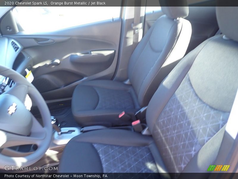 Orange Burst Metallic / Jet Black 2020 Chevrolet Spark LS