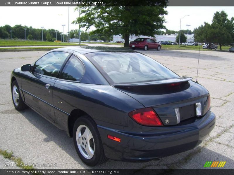 Steel Blue Metallic / Graphite 2005 Pontiac Sunfire Coupe