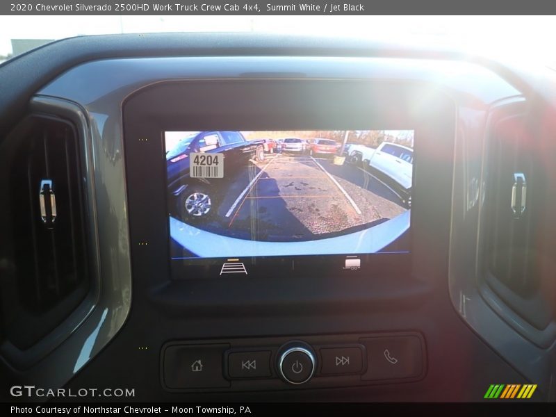 Summit White / Jet Black 2020 Chevrolet Silverado 2500HD Work Truck Crew Cab 4x4