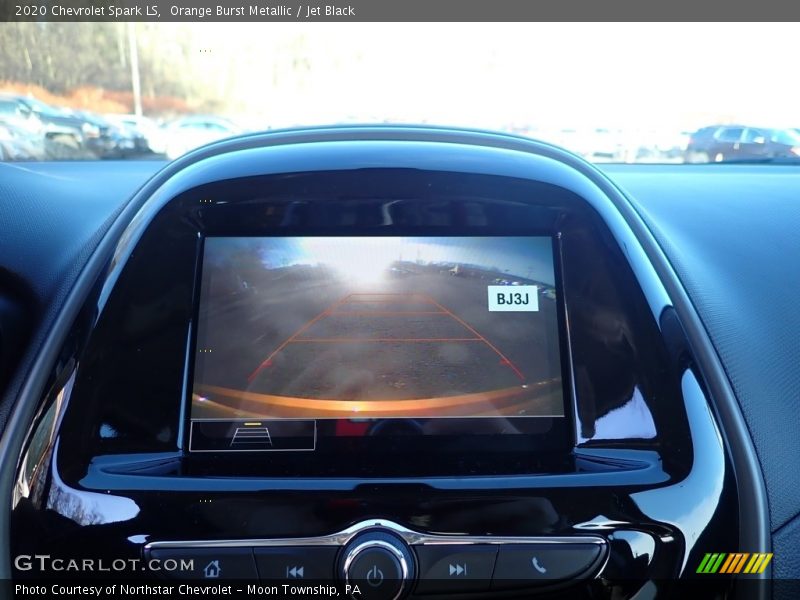 Orange Burst Metallic / Jet Black 2020 Chevrolet Spark LS