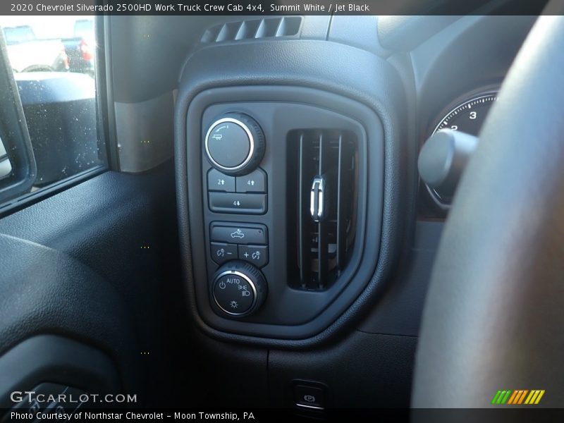 Summit White / Jet Black 2020 Chevrolet Silverado 2500HD Work Truck Crew Cab 4x4