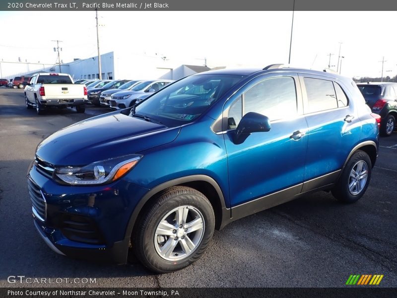 Pacific Blue Metallic / Jet Black 2020 Chevrolet Trax LT