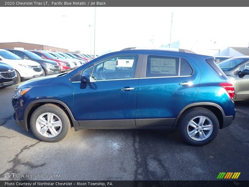 Pacific Blue Metallic / Jet Black 2020 Chevrolet Trax LT