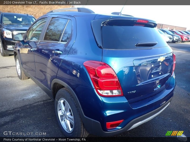 Pacific Blue Metallic / Jet Black 2020 Chevrolet Trax LT