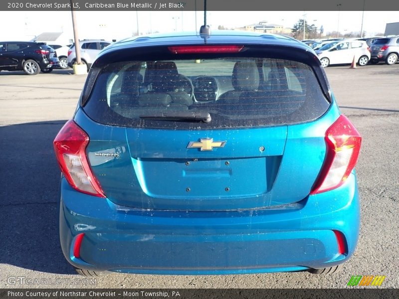 Caribbean Blue Metallic / Jet Black 2020 Chevrolet Spark LS