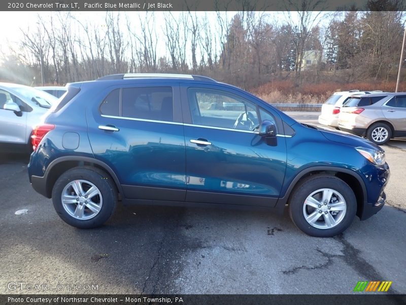 Pacific Blue Metallic / Jet Black 2020 Chevrolet Trax LT
