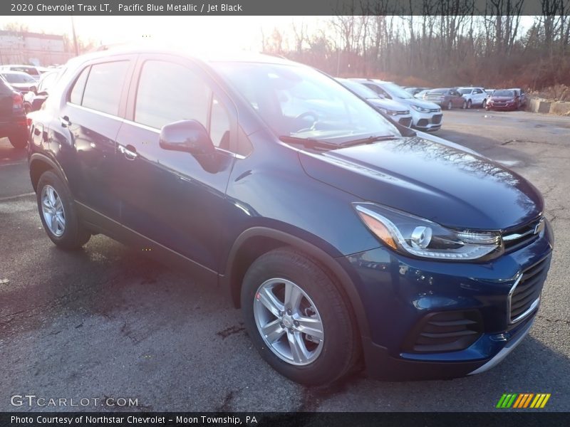 Pacific Blue Metallic / Jet Black 2020 Chevrolet Trax LT