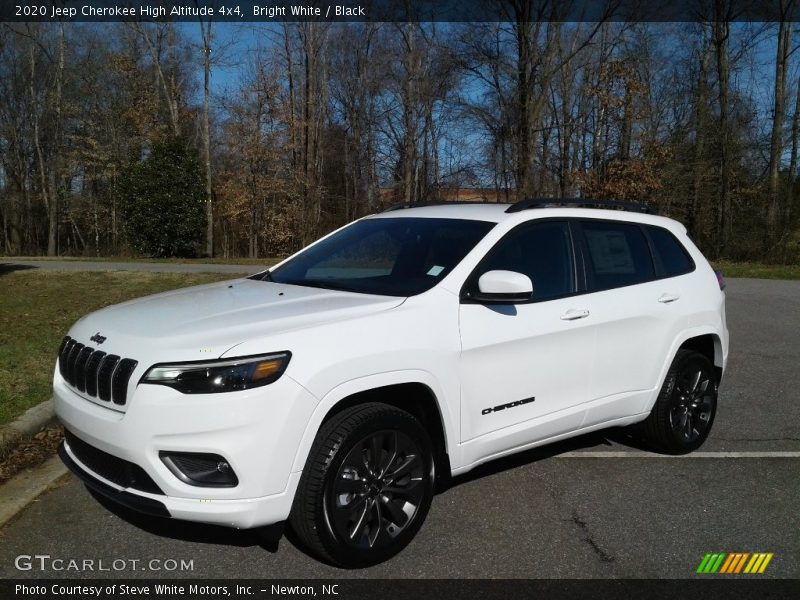 Bright White / Black 2020 Jeep Cherokee High Altitude 4x4