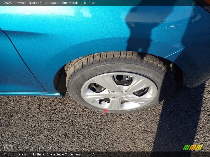 Caribbean Blue Metallic / Jet Black 2020 Chevrolet Spark LS