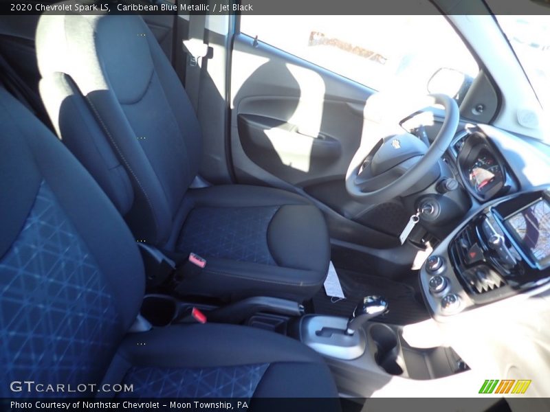 Caribbean Blue Metallic / Jet Black 2020 Chevrolet Spark LS