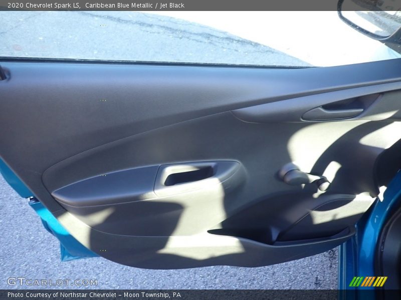 Caribbean Blue Metallic / Jet Black 2020 Chevrolet Spark LS