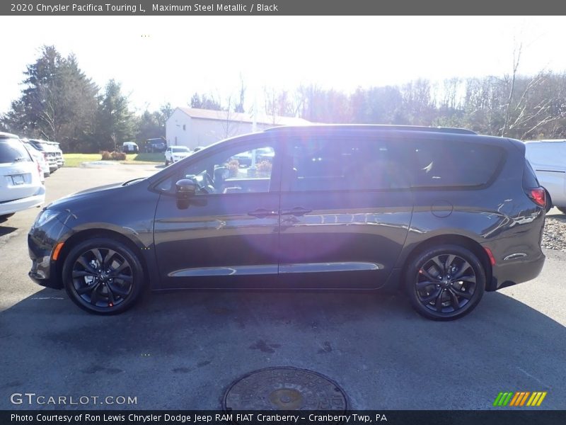 Maximum Steel Metallic / Black 2020 Chrysler Pacifica Touring L