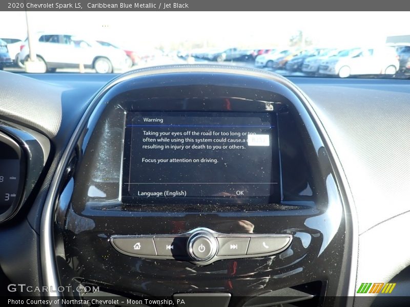 Caribbean Blue Metallic / Jet Black 2020 Chevrolet Spark LS