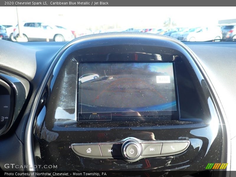 Caribbean Blue Metallic / Jet Black 2020 Chevrolet Spark LS