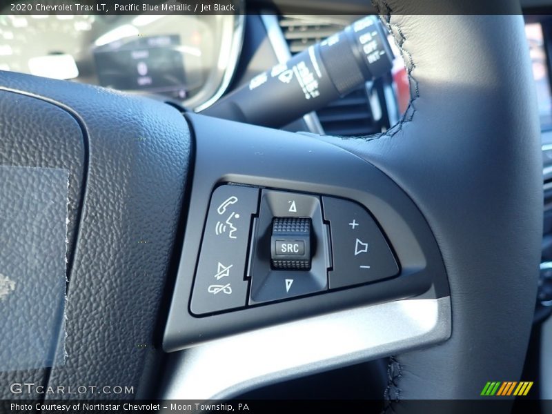 Pacific Blue Metallic / Jet Black 2020 Chevrolet Trax LT