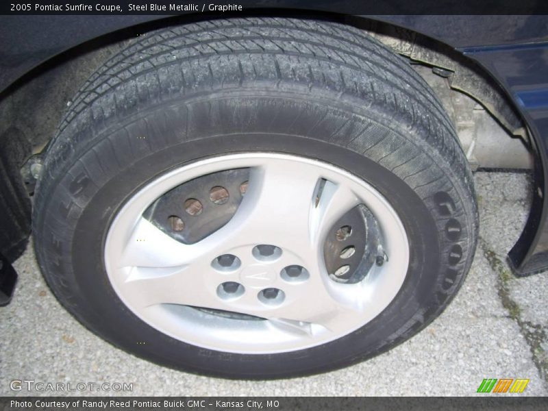 Steel Blue Metallic / Graphite 2005 Pontiac Sunfire Coupe