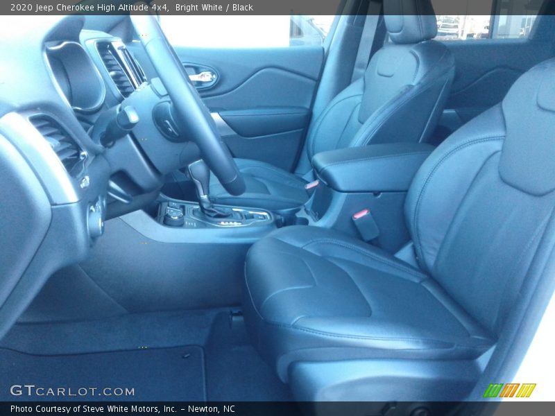 Bright White / Black 2020 Jeep Cherokee High Altitude 4x4