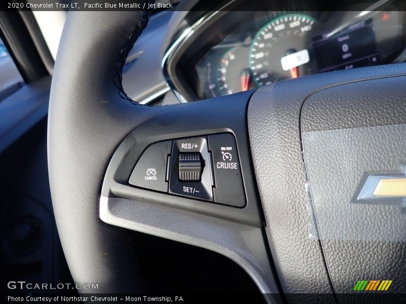 Pacific Blue Metallic / Jet Black 2020 Chevrolet Trax LT