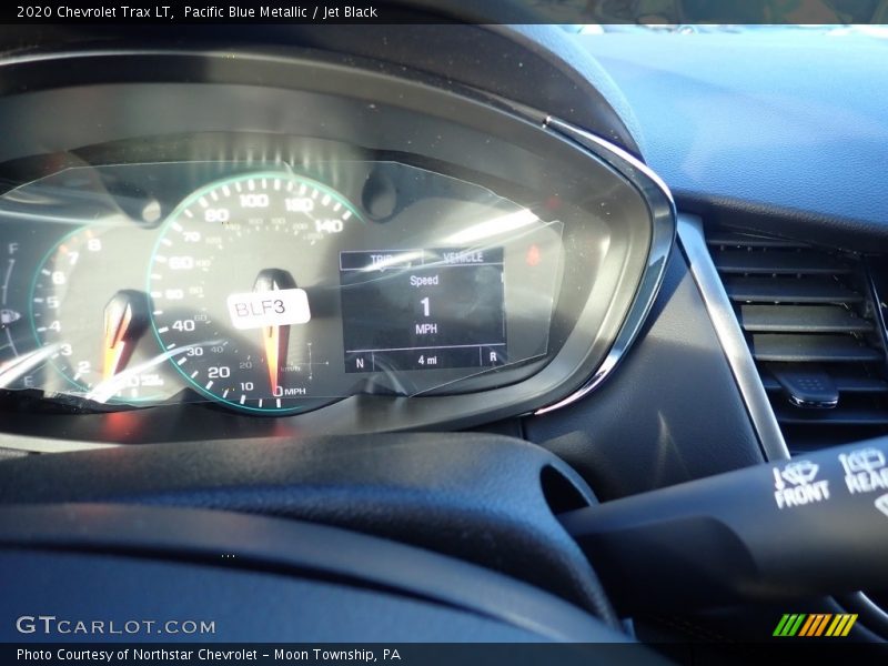 Pacific Blue Metallic / Jet Black 2020 Chevrolet Trax LT
