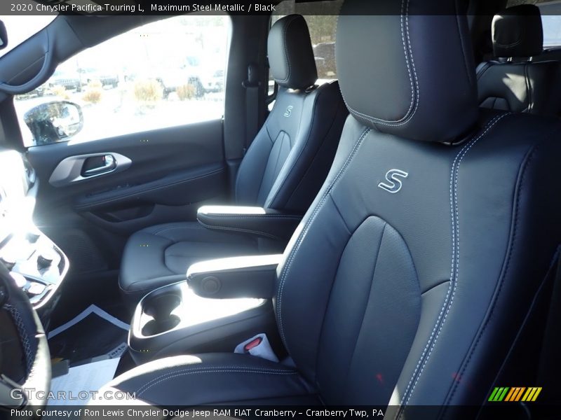 Maximum Steel Metallic / Black 2020 Chrysler Pacifica Touring L