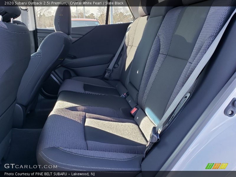 Crystal White Pearl / Slate Black 2020 Subaru Outback 2.5i Premium