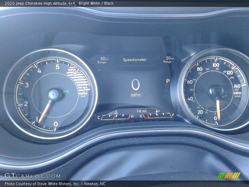 Bright White / Black 2020 Jeep Cherokee High Altitude 4x4