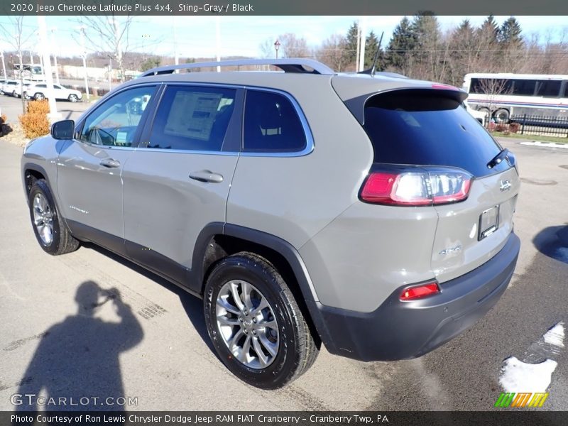 Sting-Gray / Black 2020 Jeep Cherokee Latitude Plus 4x4